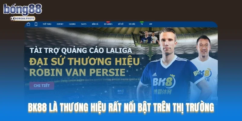 Top Các Trang Web Cá Độ Bóng Đá Đỉnh Nhất Thị Trường 2025 3 BK88 là thương hiệu rất nổi bật trên thị trường