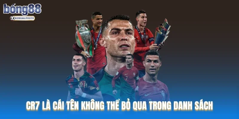 Top Các Tiền Vệ Cánh Phải Tốt Nhất Trong Lịch Sử Bóng Đá 3 CR7 là cái tên không thể bỏ qua trong danh sách