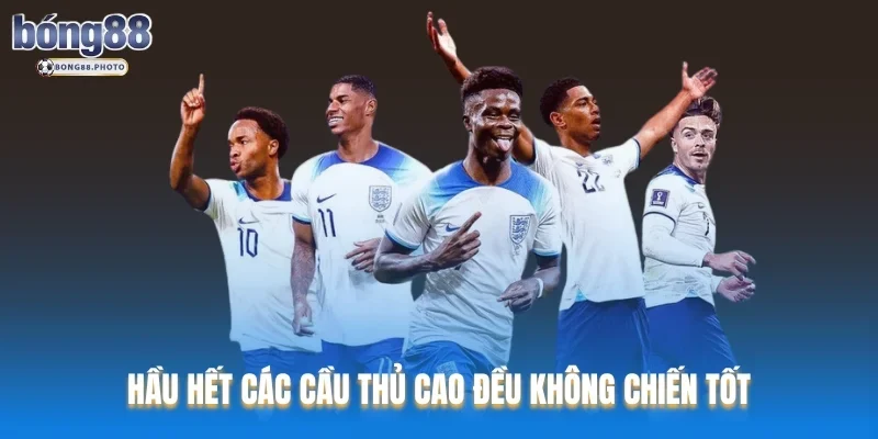 Top Cầu Thủ Bóng Đá Cao Nhất: Những Gã Khổng Lồ Trên Sân Cổ 3 Hầu hết các cầu thủ cao đều không chiến tốt